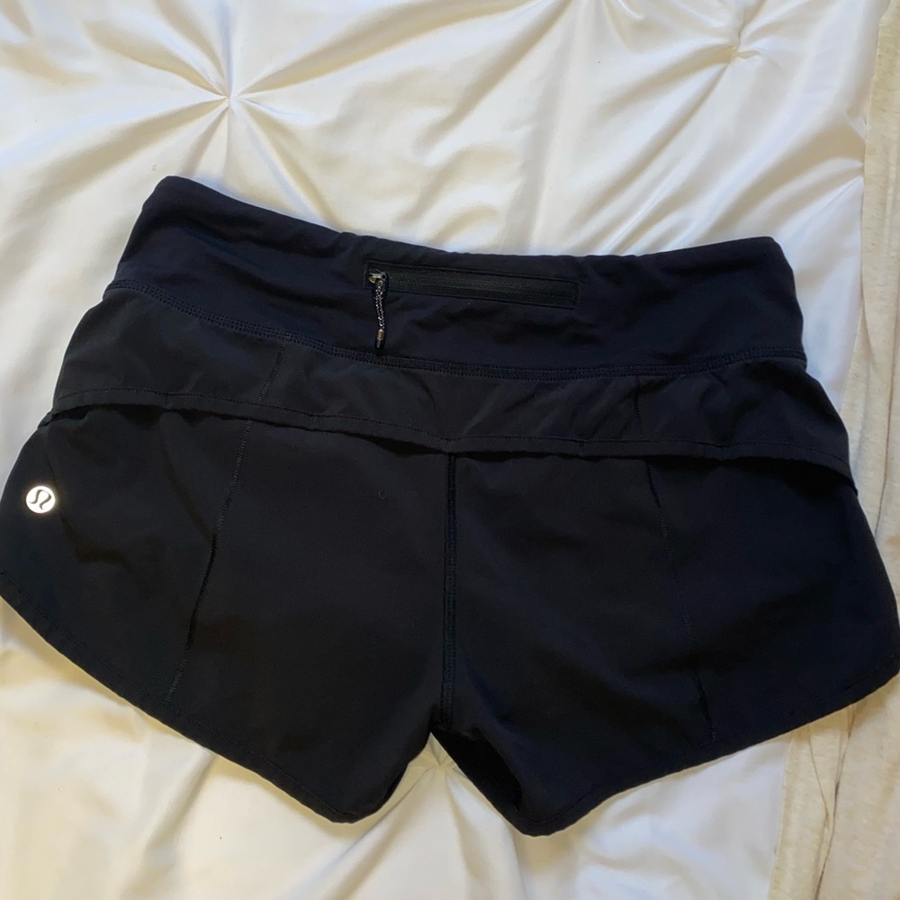 LULULEMON athletic black shorts.